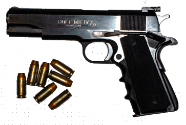 Colt Pistole Modell 1911 im Kaliber .45 ACP