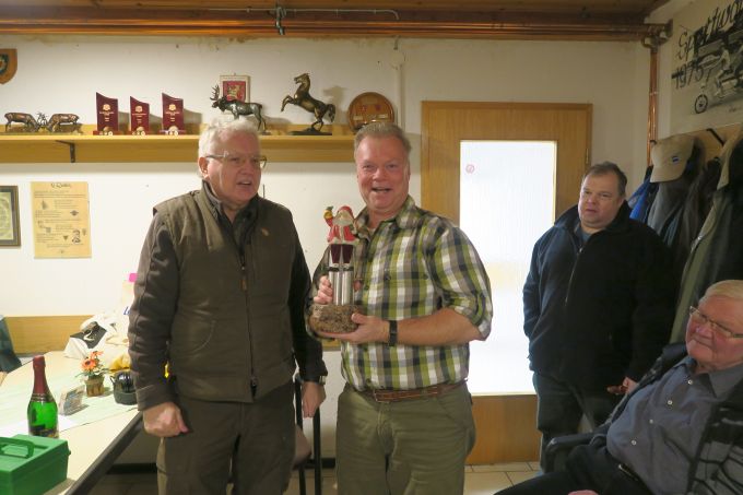 Pokal-Gewinner Frank Buchholz Frank Buchholz freüht sich