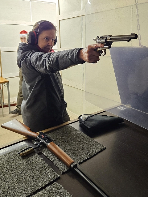 Schiessen mit dem Single Action Revolver Schiessen mit dem Single Action Revolver
