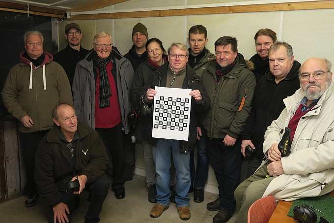 Gruppenbild nach dem Schiessen Gruppenbild nach dem Schiessen