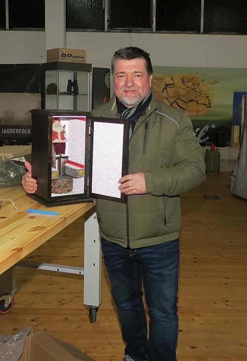 Platz eins Norbert bekommt den Jahresendpokal