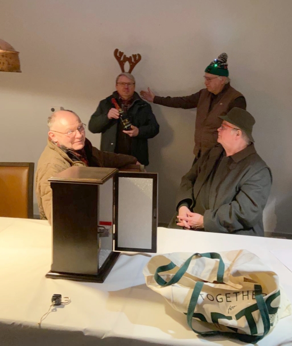 Siegerehrung einer mu&szlig; es sein